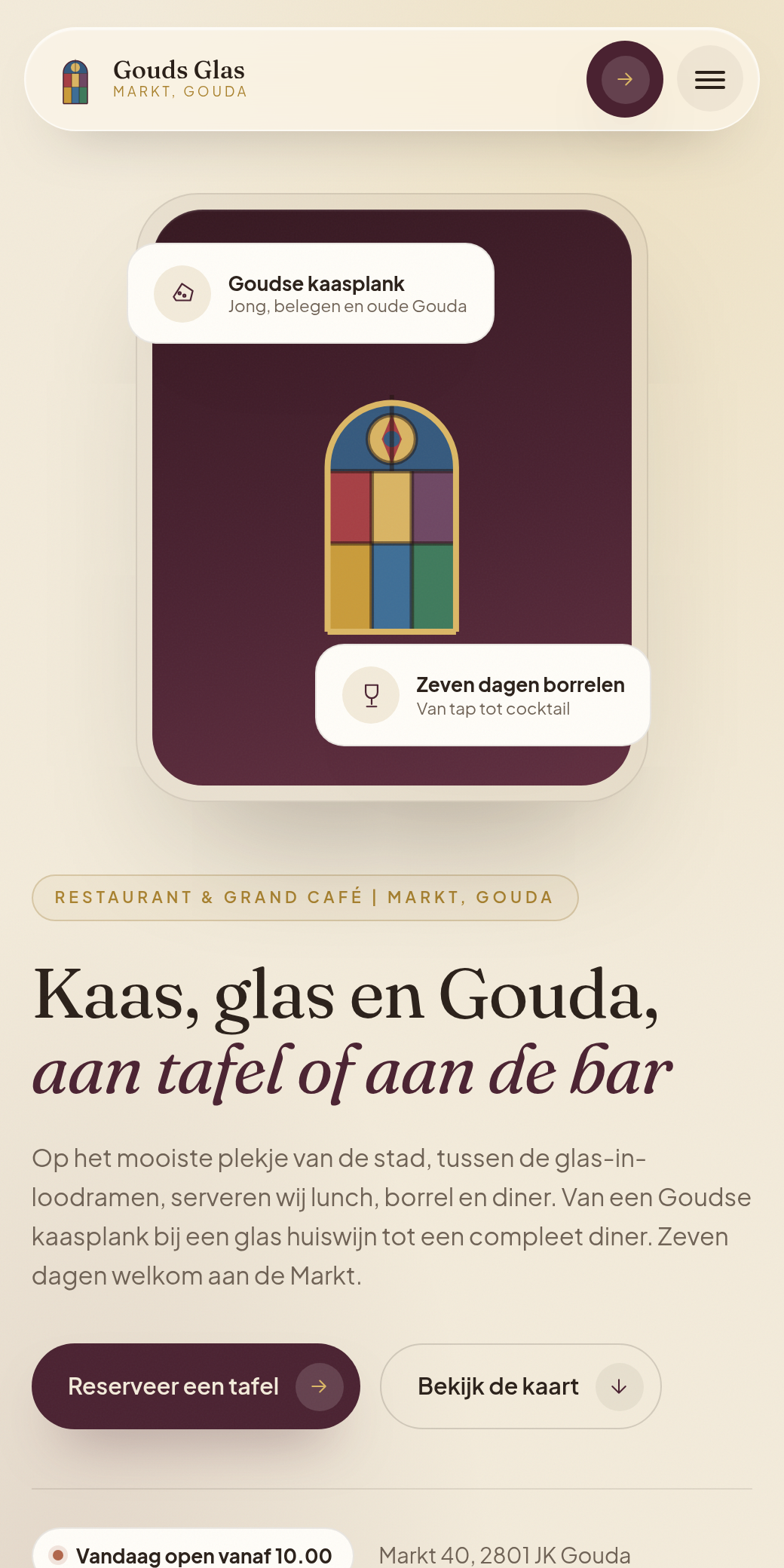 Gouds Glas home