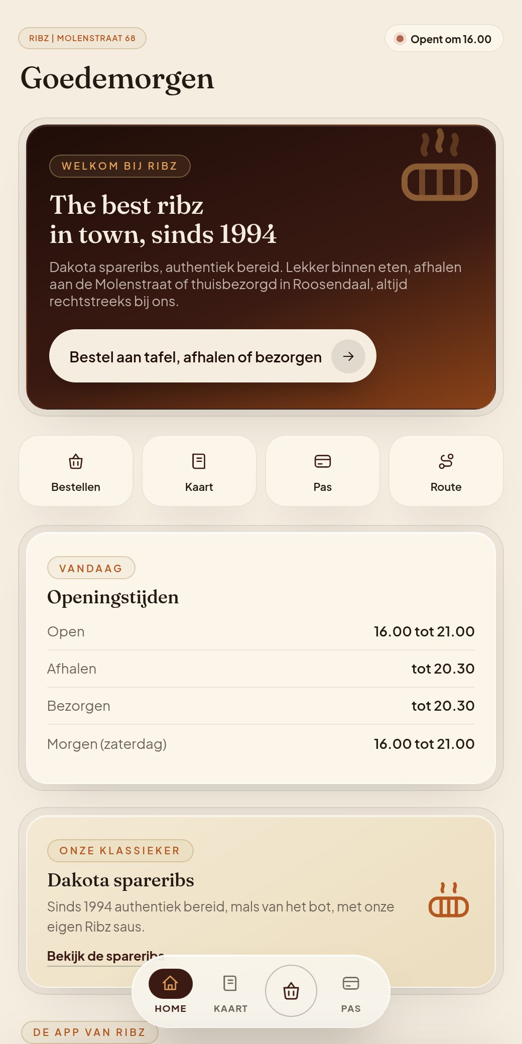 RIBZ overview